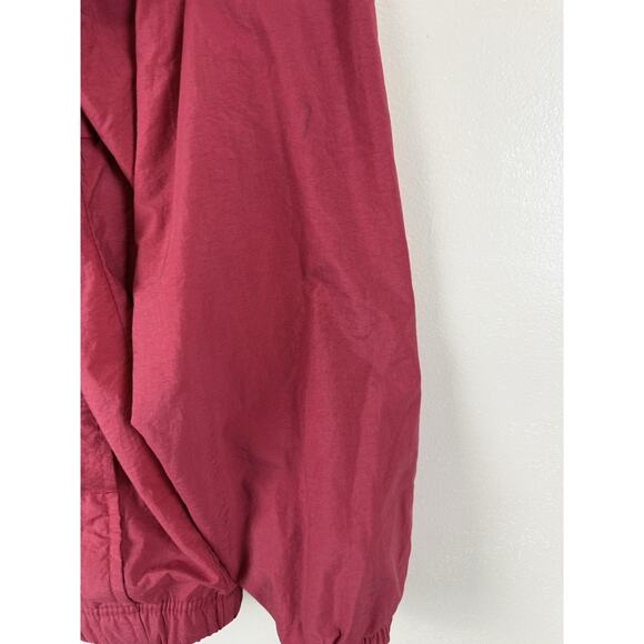 VTG Catalina C-Tek Red Women’s Windbreaker Jacket Full-Zip Y2K Size L - Picture 6 of 12